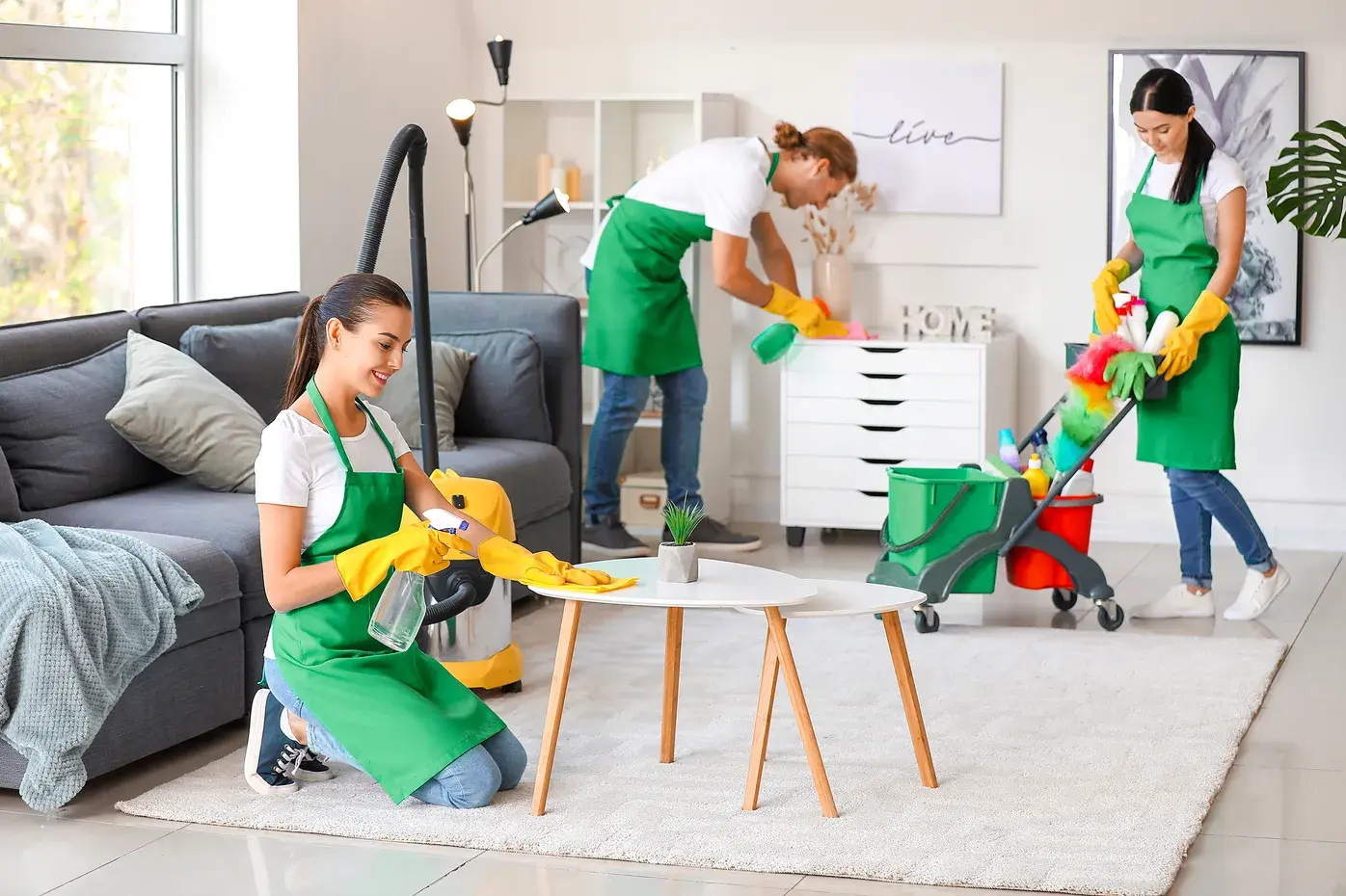 Limpieza sustentable en oficinas con productos eco-compatibles en Uruguay